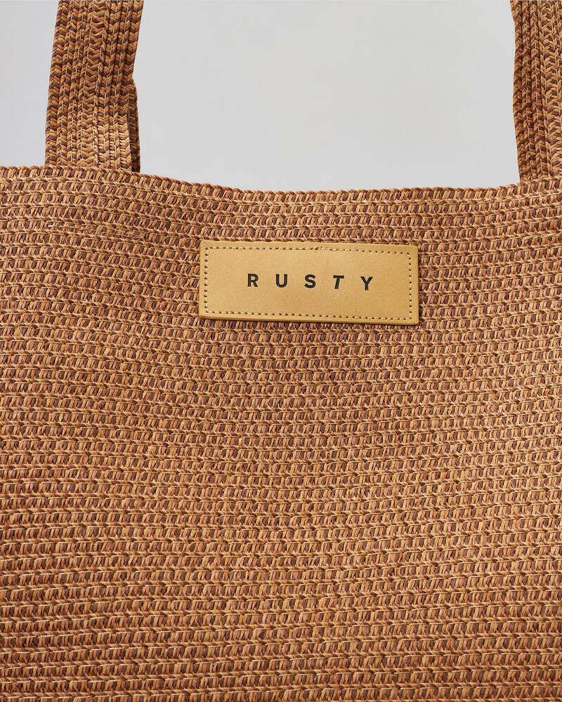 Rusty Gisele Straw Bag for Womens