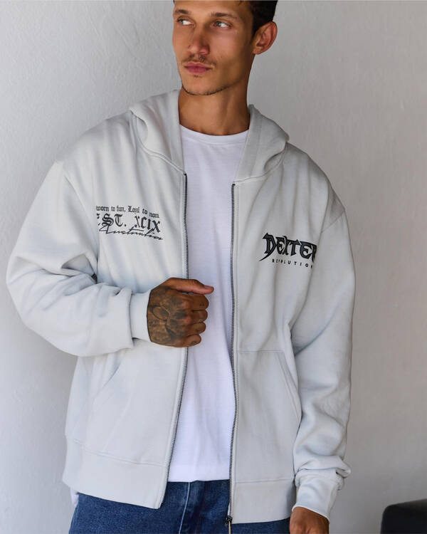 Dexter Torment Zip Through Hoodie for Mens