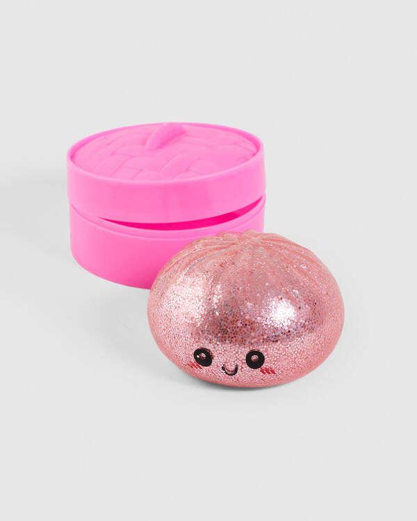 Get It Now Party Glitter Dumpling Squishy Fidget Toy for Unisex