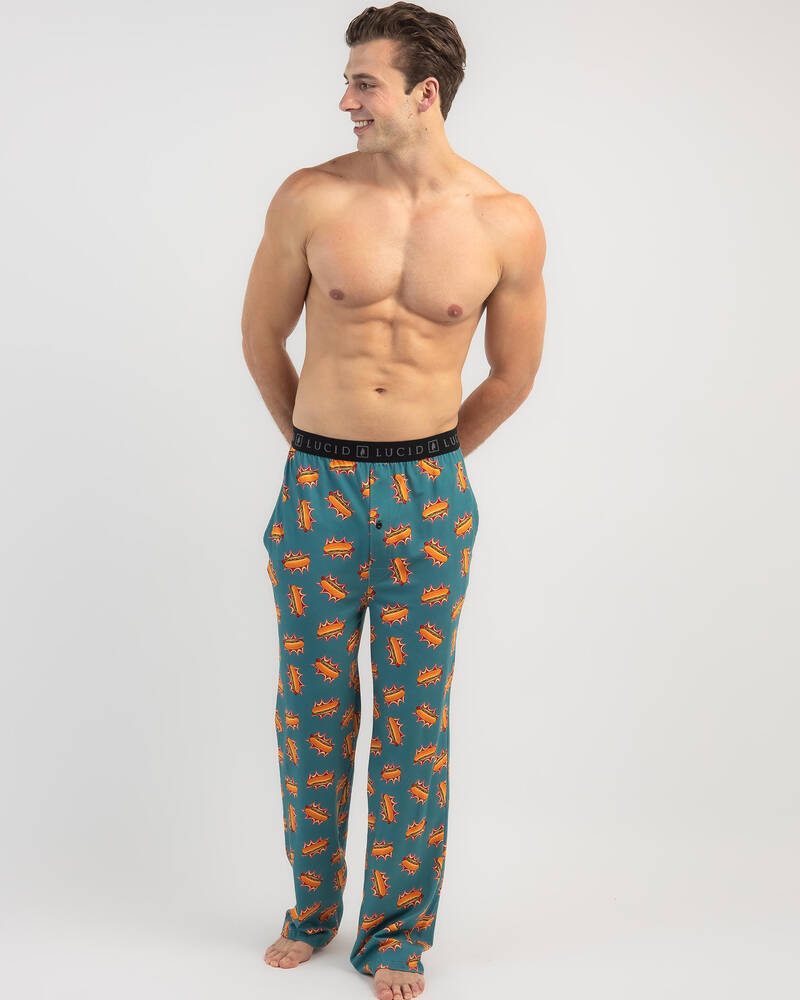 Lucid Hot Dog Pyjama Pants for Mens