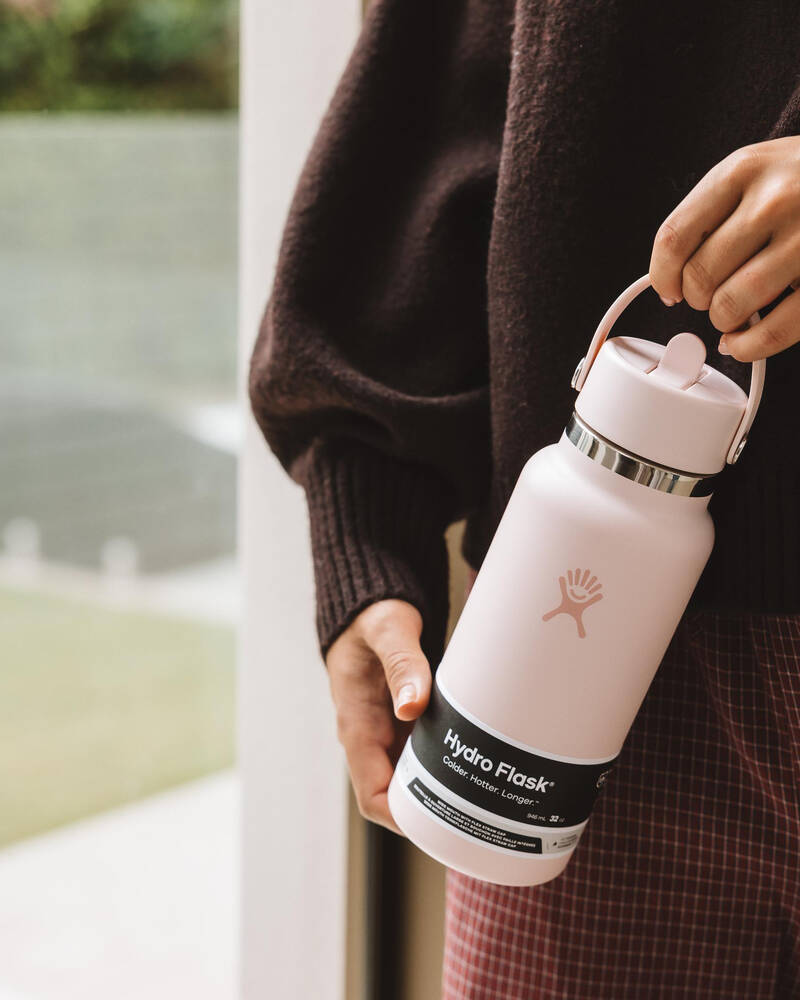 Hydro Flask 32oz Wide Mouth Flex Straw Cap Bottle for Unisex