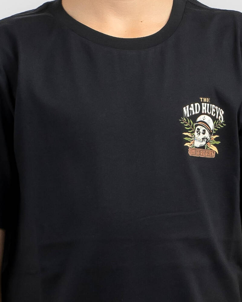 The Mad Hueys Boys' Shipwrecked Captain T-Shirt for Mens