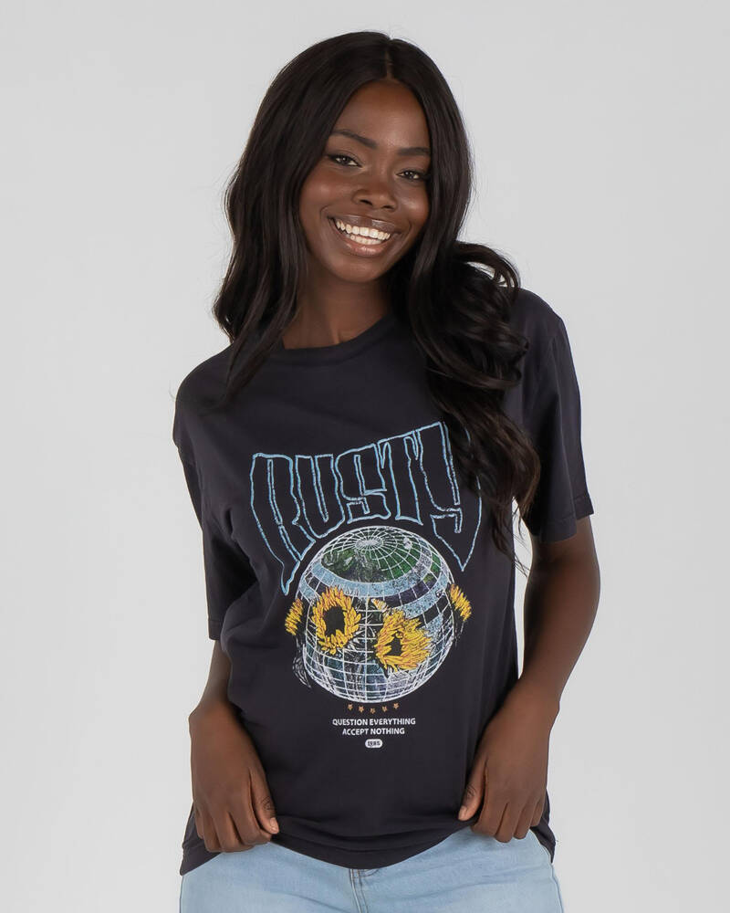 Rusty Worldwide T-Shirt for Womens