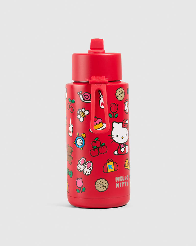 Frank Green 34oz Hello Kitty Reusable Bottle with Flip Straw Lid for Unisex
