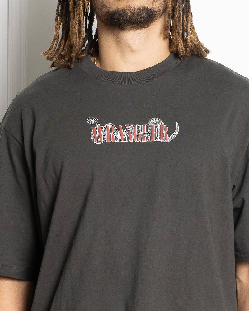 Wrangler Snake Charmer Slacker T-Shirt for Mens
