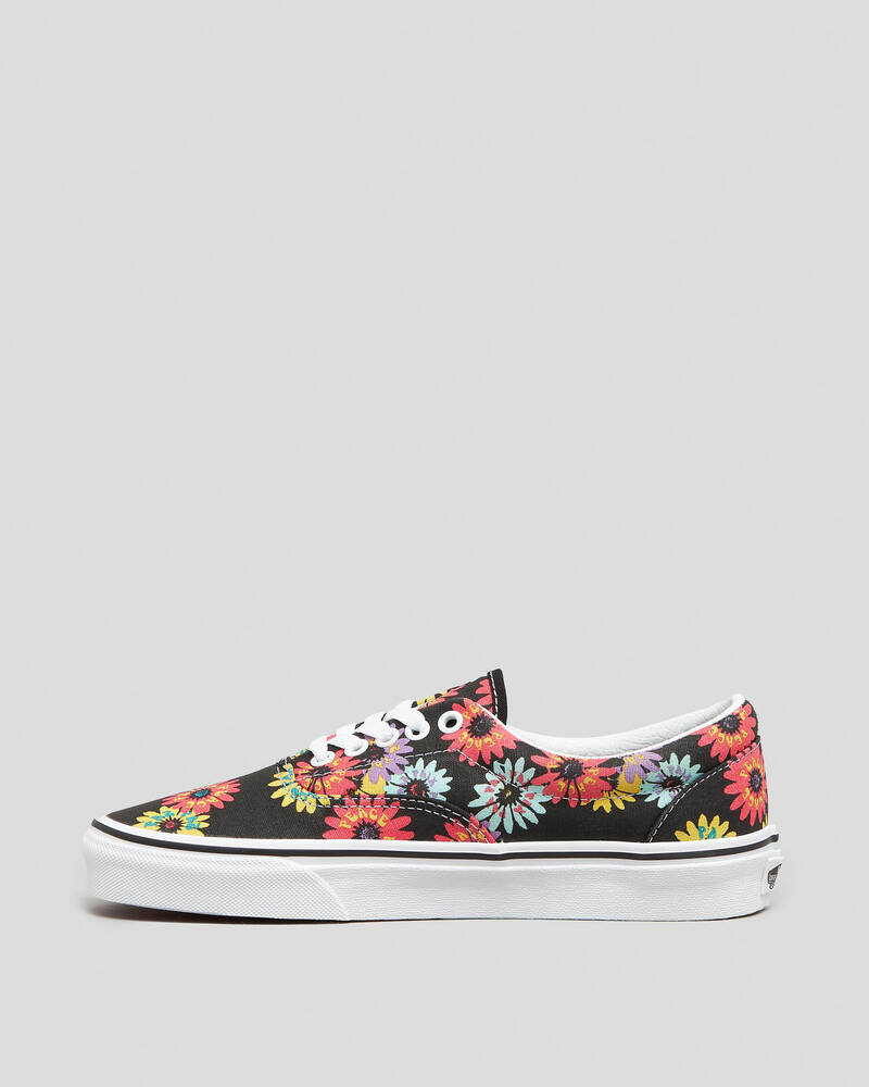 Shop Vans Womens Era Shoes In Peace Floral Floral Fast Shipping