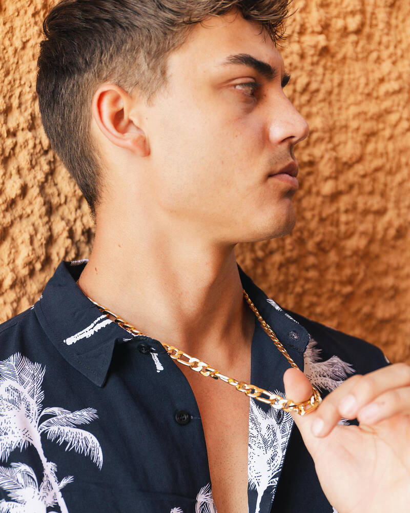 REPUBLIK Gold Chain Necklace for Mens image number null