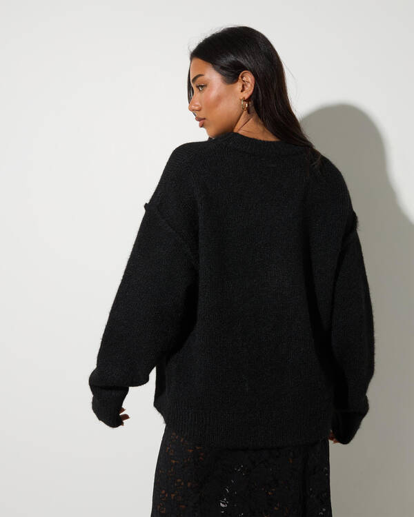 Mooloola Lush Crew Neck Knit Jumper for Womens