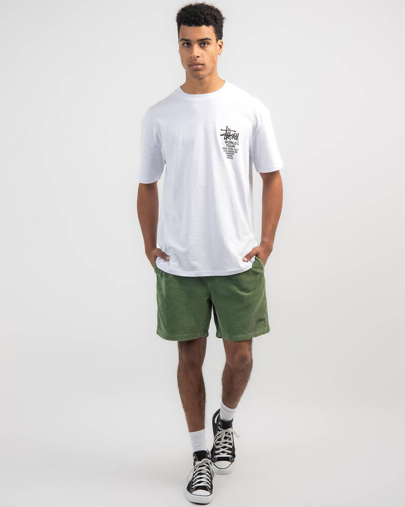 Stussy Solid World Tour T-Shirt for Mens