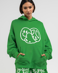 GUESS Originals J Balvin Paz Hoodie for Womens image number null