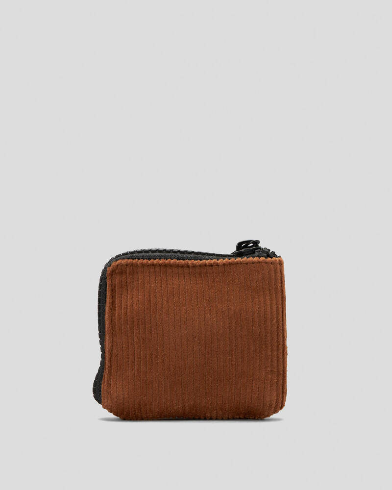 Rusty Static Cord Zip Wallet for Mens