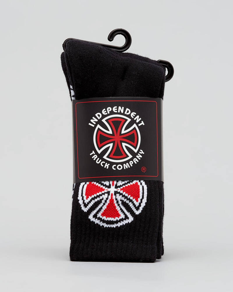 Independent Og Cross Socks 4 Pack for Mens