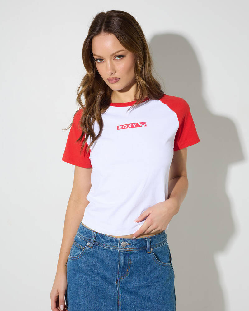 Roxy Rewind Raglan Tee for Womens