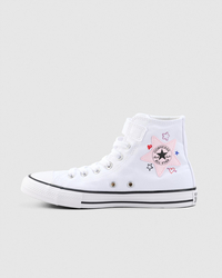 Converse Girls' Chuck Taylor All Star Doodles Easy On Shoes for Womens image number null