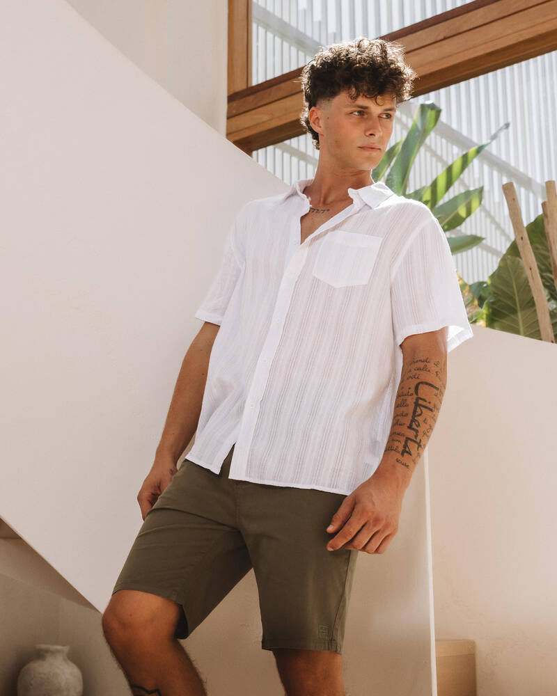 Skylark Saga Short Sleeve Shirt for Mens
