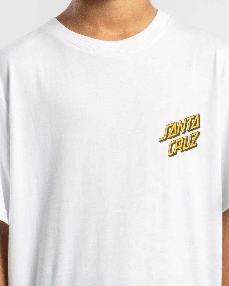 Santa Cruz Boys' Johnson Beast Dot Stack T-Shirt for Mens