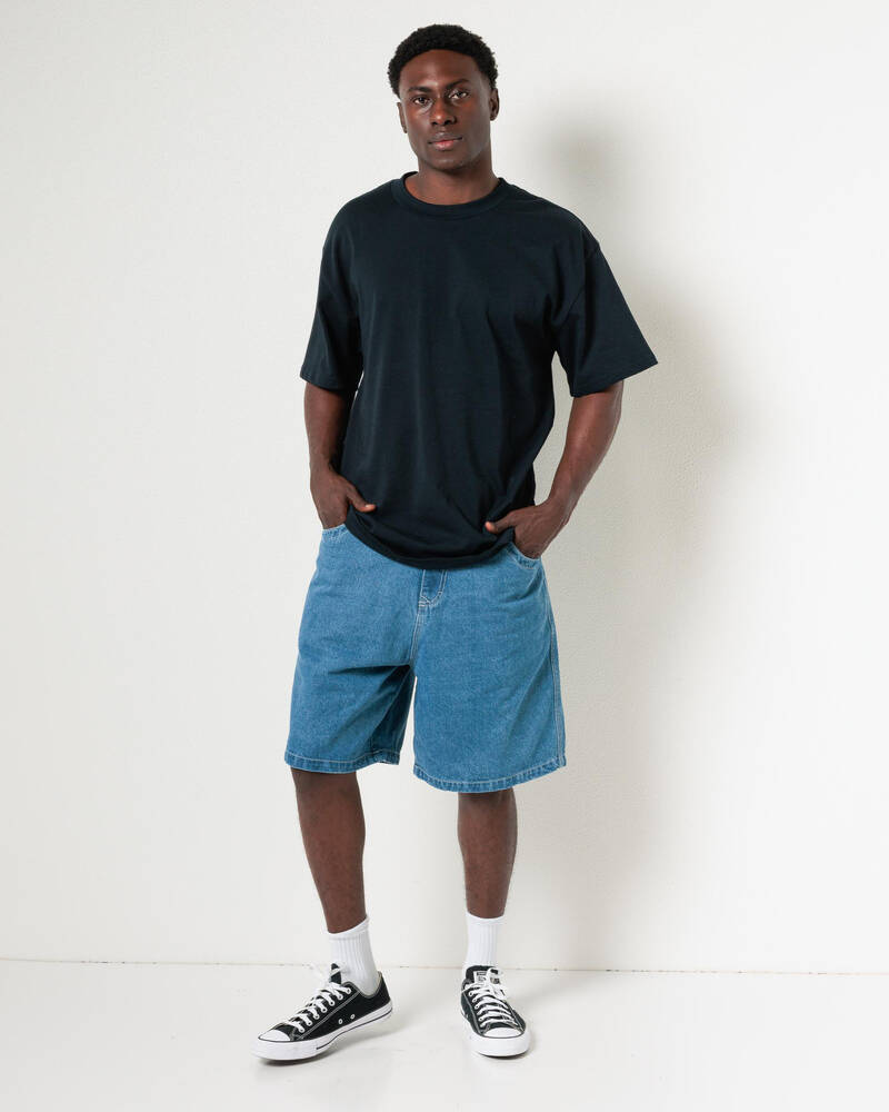 Rusty Flip Daddy Tapeless Denim Shorts for Mens