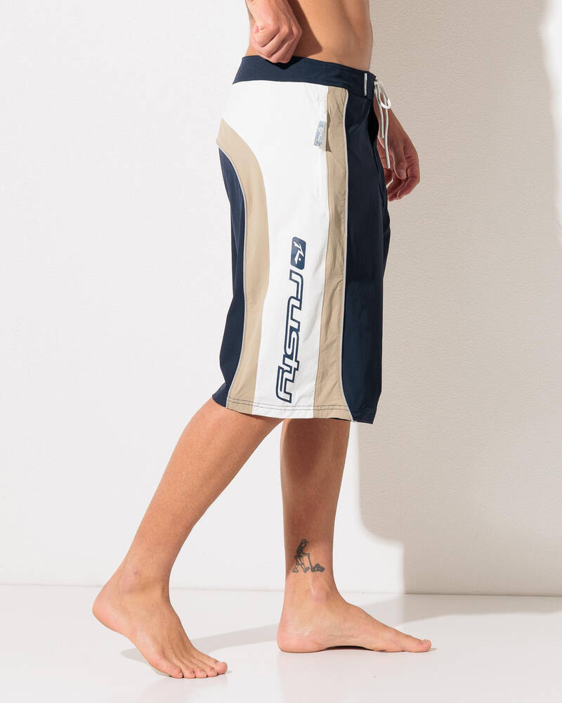 Rusty Power-Wing Fixed Waist Board Shorts for Mens