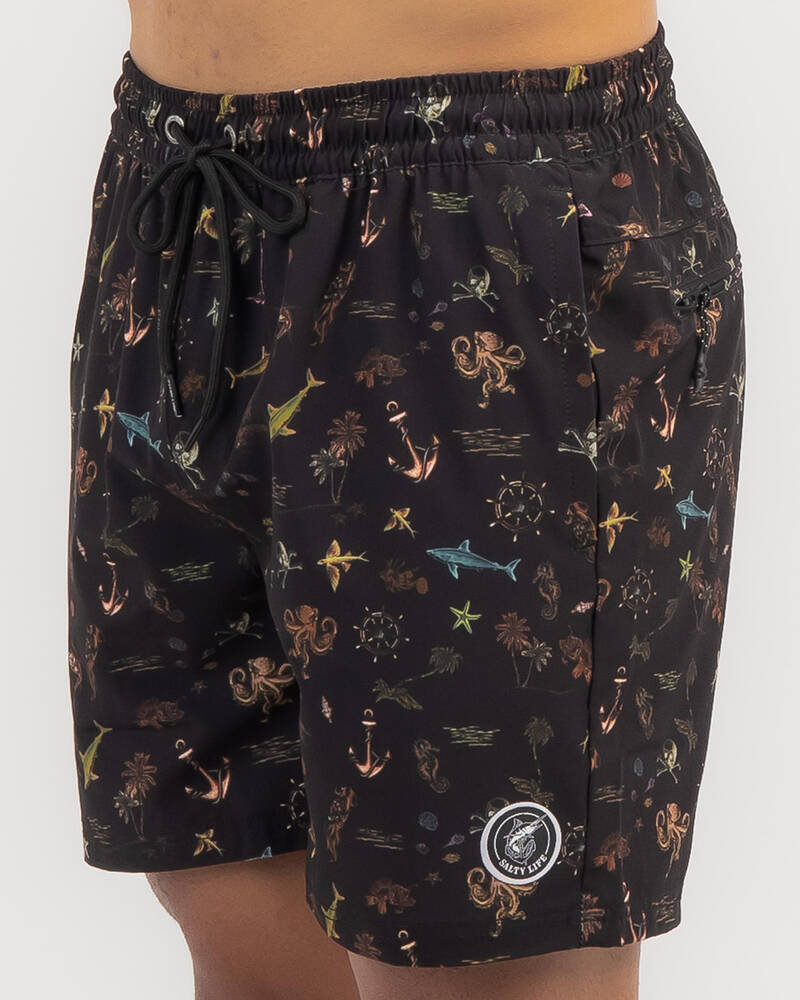 Salty Life Depths Mully Shorts for Mens