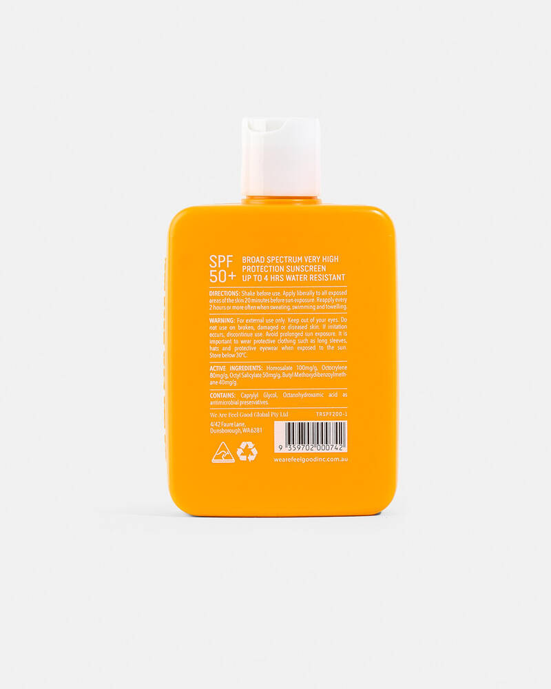We Are Feel Good Inc. Tropical Sunscreen Lotion SPF50+ 200ml for Unisex
