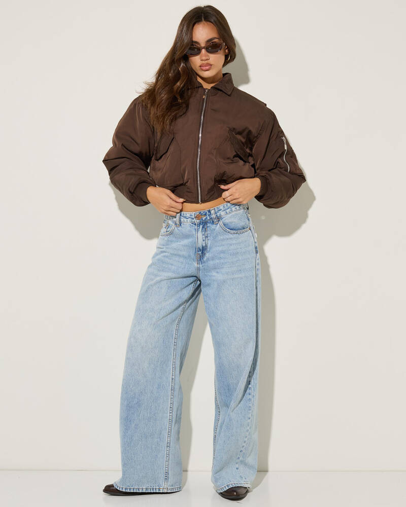 Ava And Ever Edit Bomber Jacket for Womens image number null