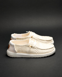 HEYDUDE Wendy Crochet Lace Shoes for Womens image number null