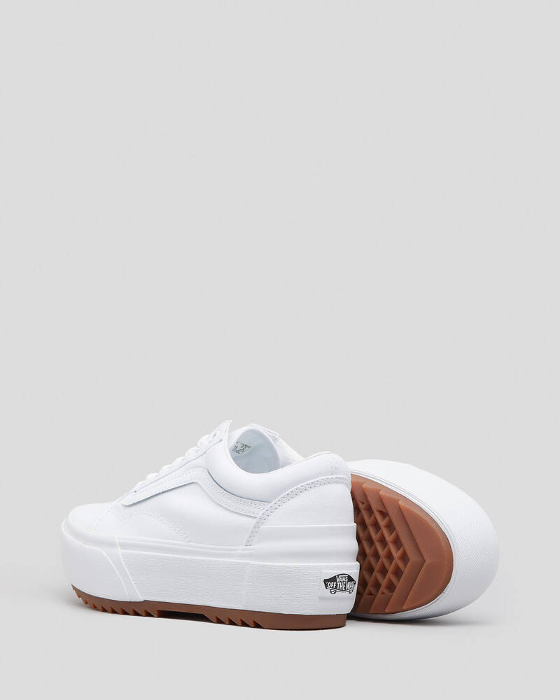 Vans Womens Old Skool Stacked Shoes for Womens