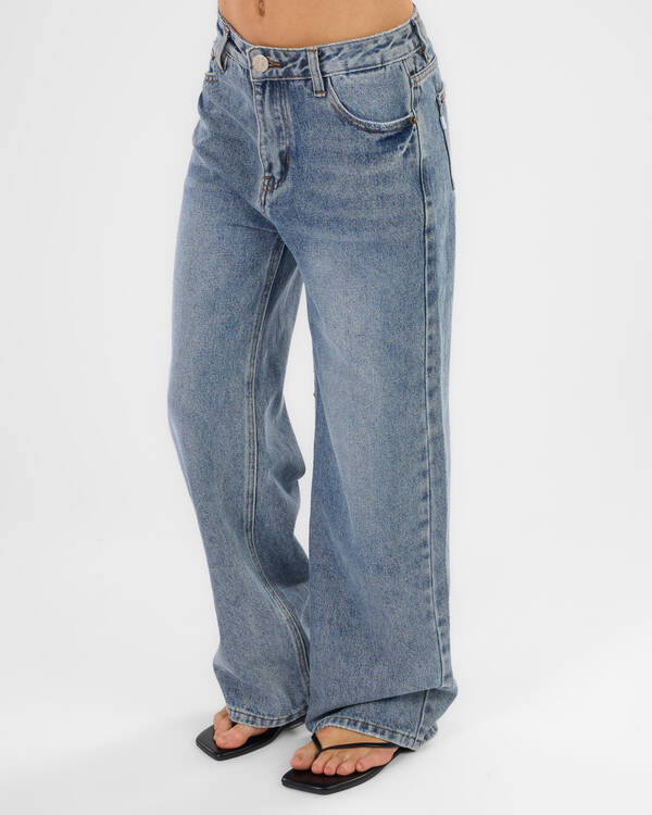 DESU Girls' Icon Straight Leg Jeans for Womens