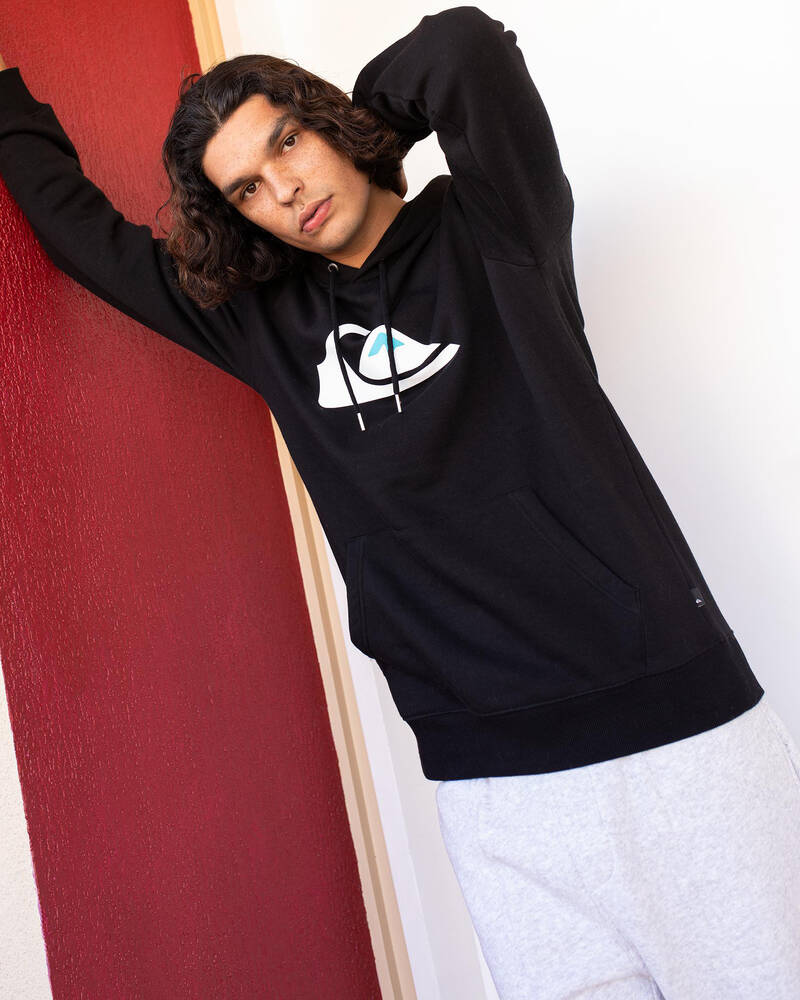 Quiksilver Competition Logo Hoodie for Mens