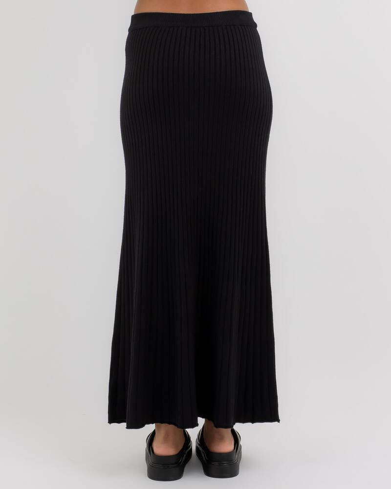 Style State Adalyn Knit Maxi Skirt for Womens