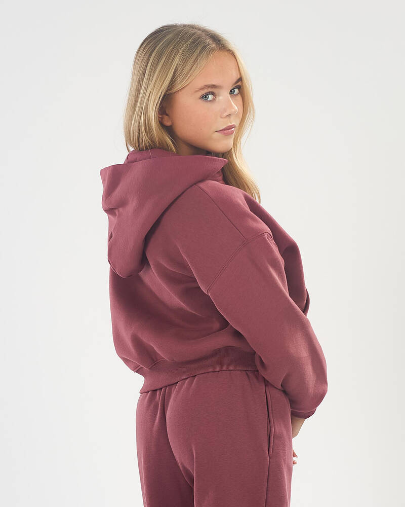 Nike Girls' Studio Fleece Oversized Hoodie for Womens