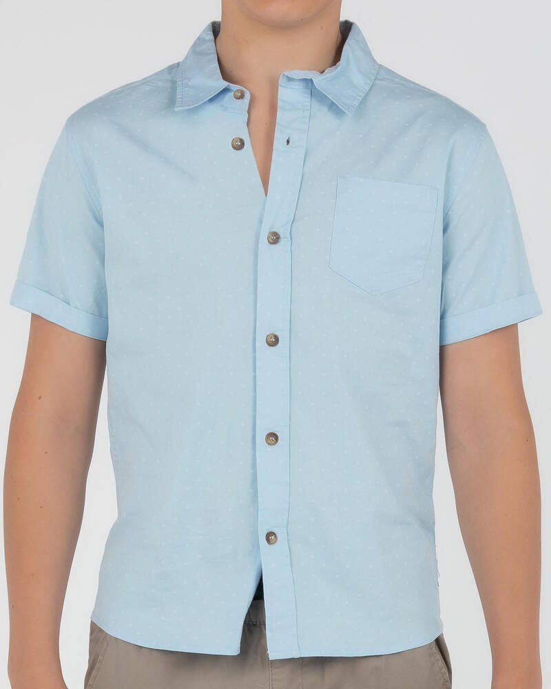 Lucid Boys' Atomic Short Sleeve Shirt for Mens