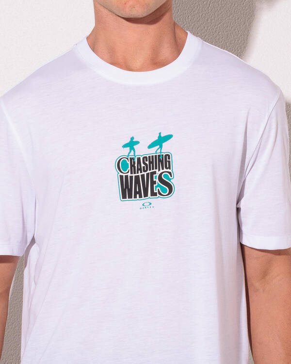 Oakley Crashing Wave Surf T-Shirt for Mens