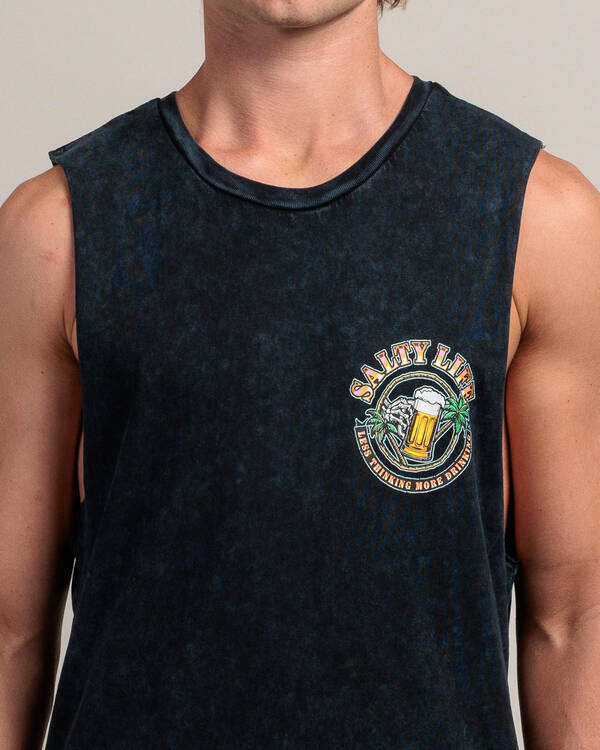 Salty Life Shenanigan Muscle Tank for Mens