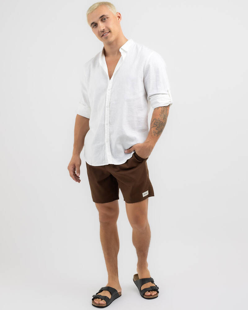 Rhythm Linen Jam Shorts for Mens
