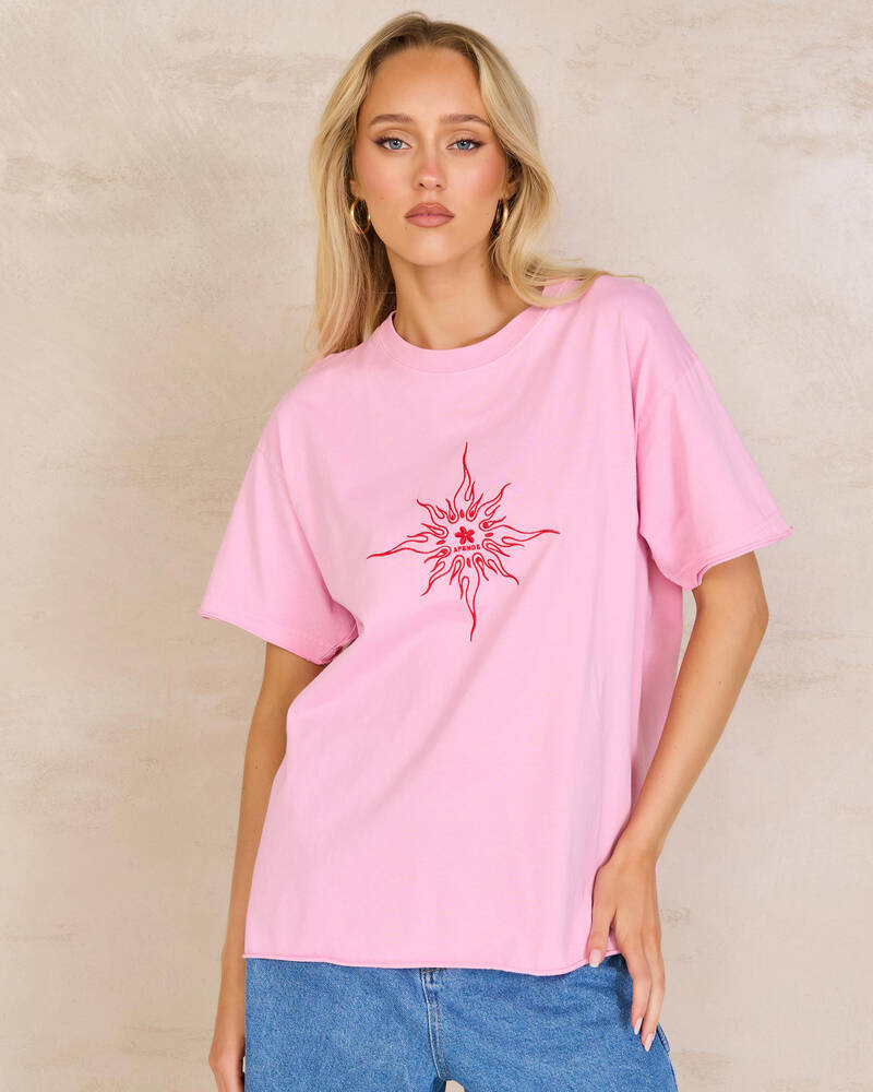 Afends Sunny Recycled Oversized T-Shirt for Womens