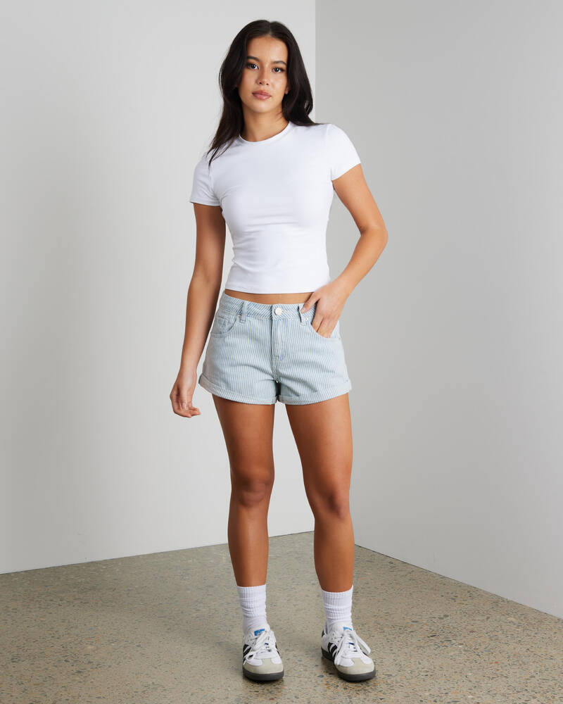 DESU Zoe Roll Up Shorts for Womens