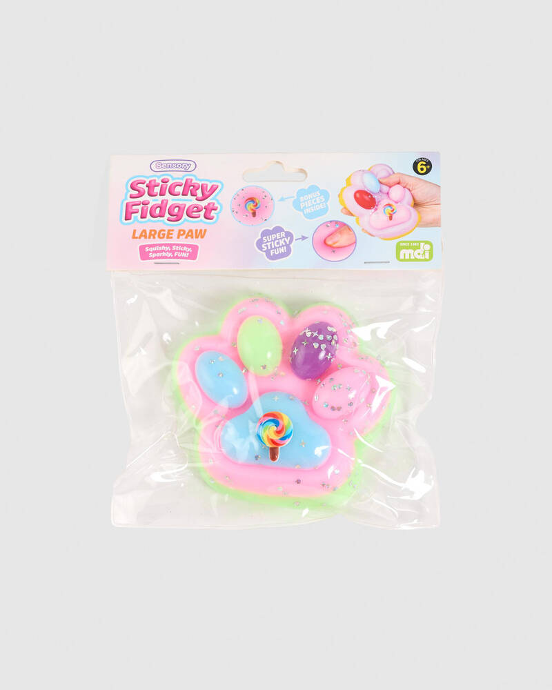 Get It Now Large Sticky Paw Squishy Fidget Toy for Unisex