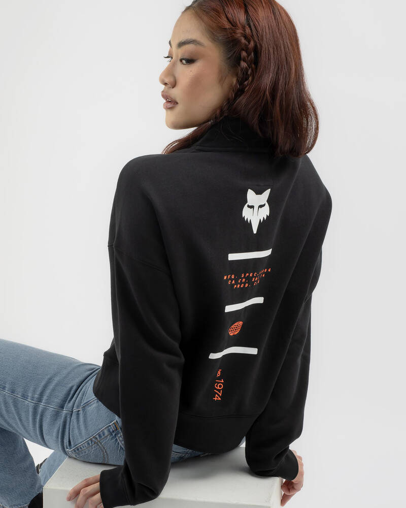 Fox Magnetic Fleece Zip jumper for Womens