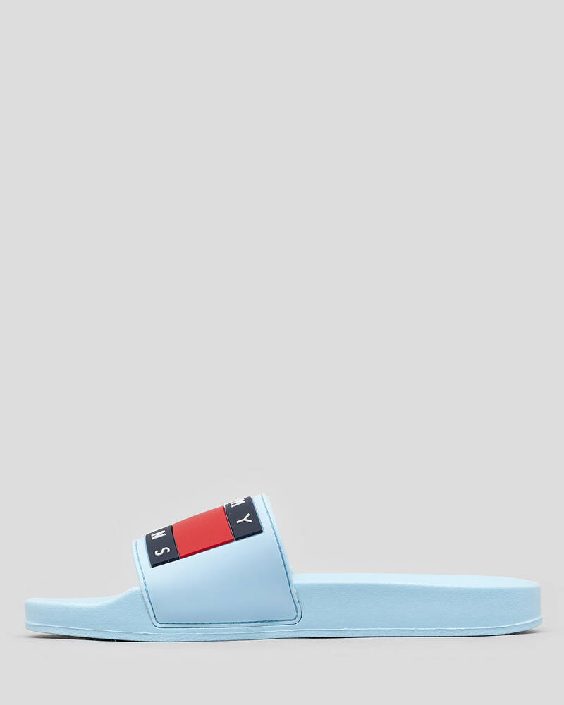 Tommy Hilfiger Flag Pool Slide Sandals for Womens