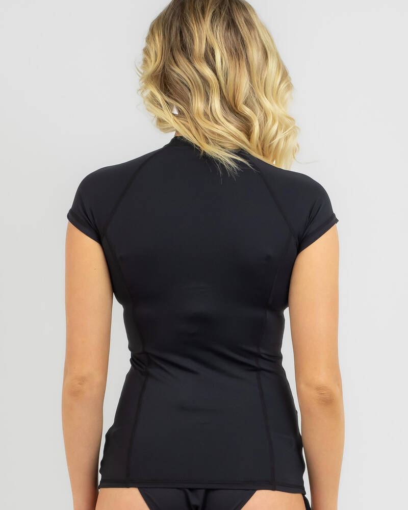 Kaiami Olivia Cap Sleeve Rash Vest for Womens