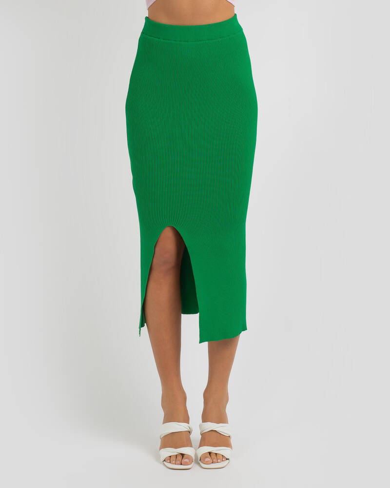 MRKT. Puppis Midi Skirt for Womens