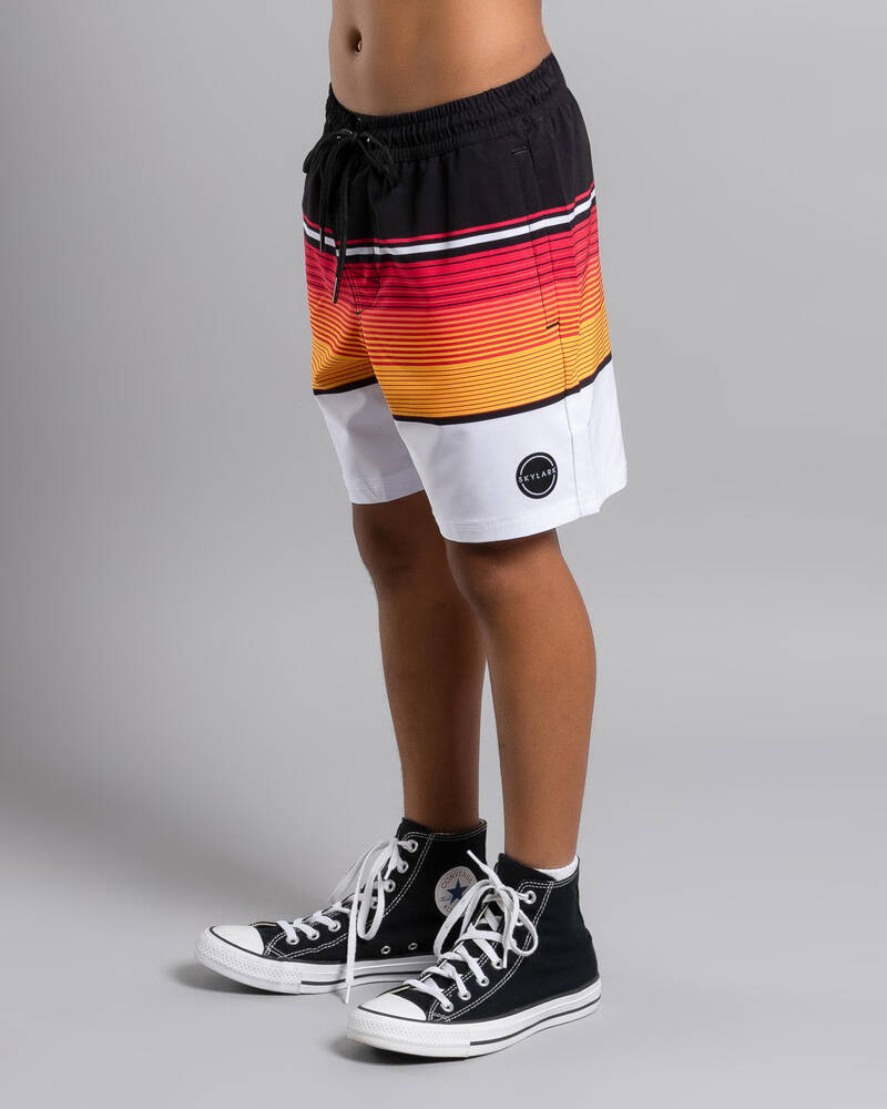 Skylark Boys' Profusion Elastic Waist Shorts for Mens