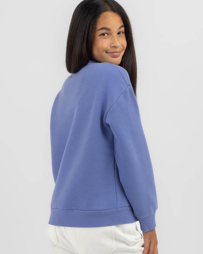 Rusty Girls' Thriving Relaxed Crew Jumper for Womens