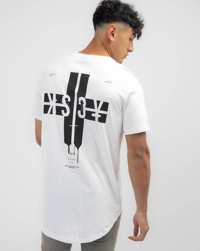 Kiss Chacey Mission Venice Dual Curved T-Shirt for Mens