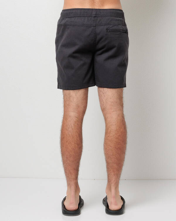 Salty Life Vision Elastic Waist Shorts for Mens