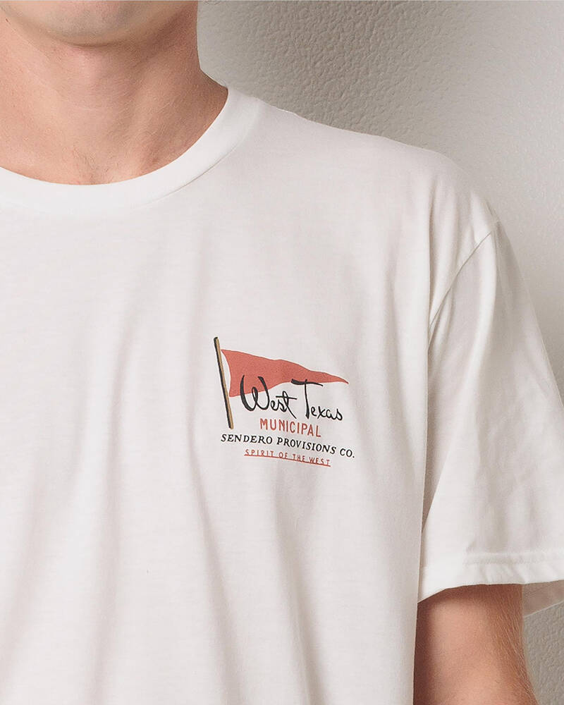 Sendero Provisions Co. West Texas Municipal T-Shirt for Mens
