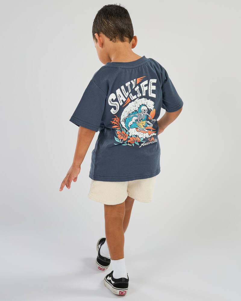 Skylark Toddlers' Cord Elastic Waist Shorts for Mens