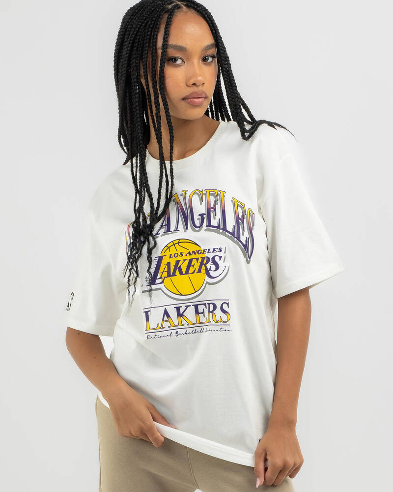 NBA Lakers Athens Vintage T-Shirt for Womens
