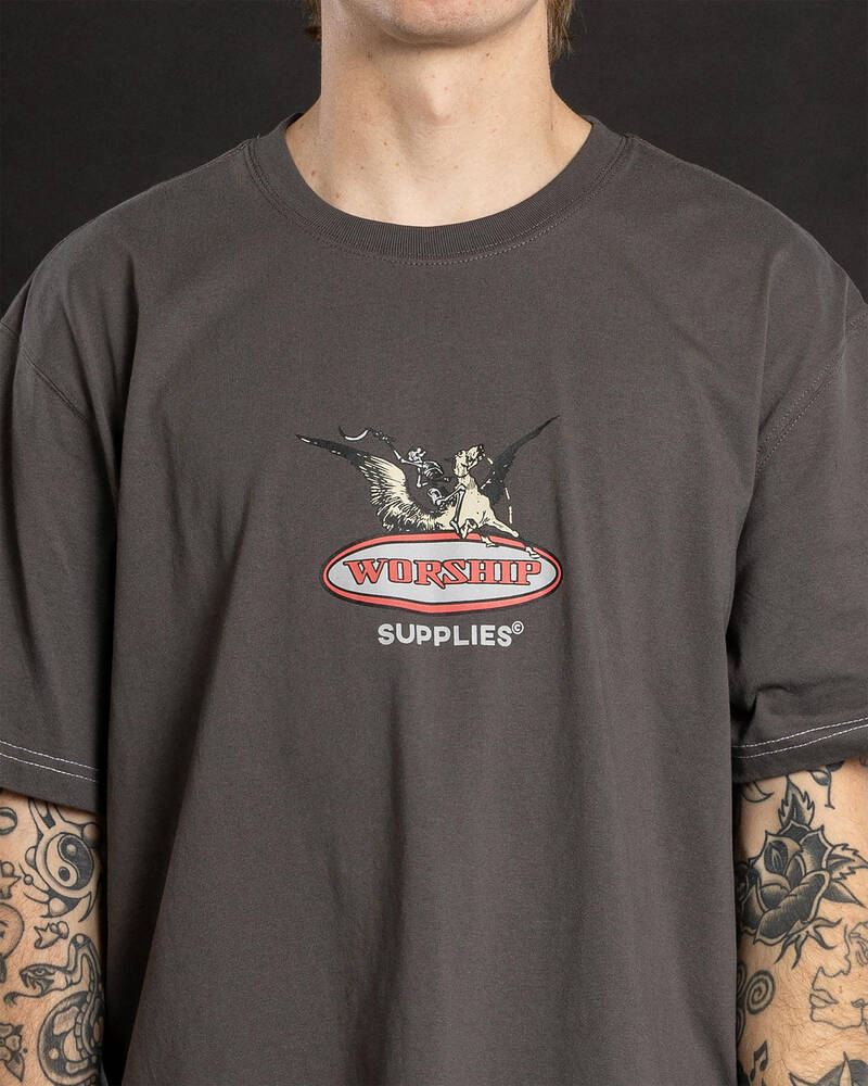 Worship Supplies Maybe Today T-Shirt for Mens